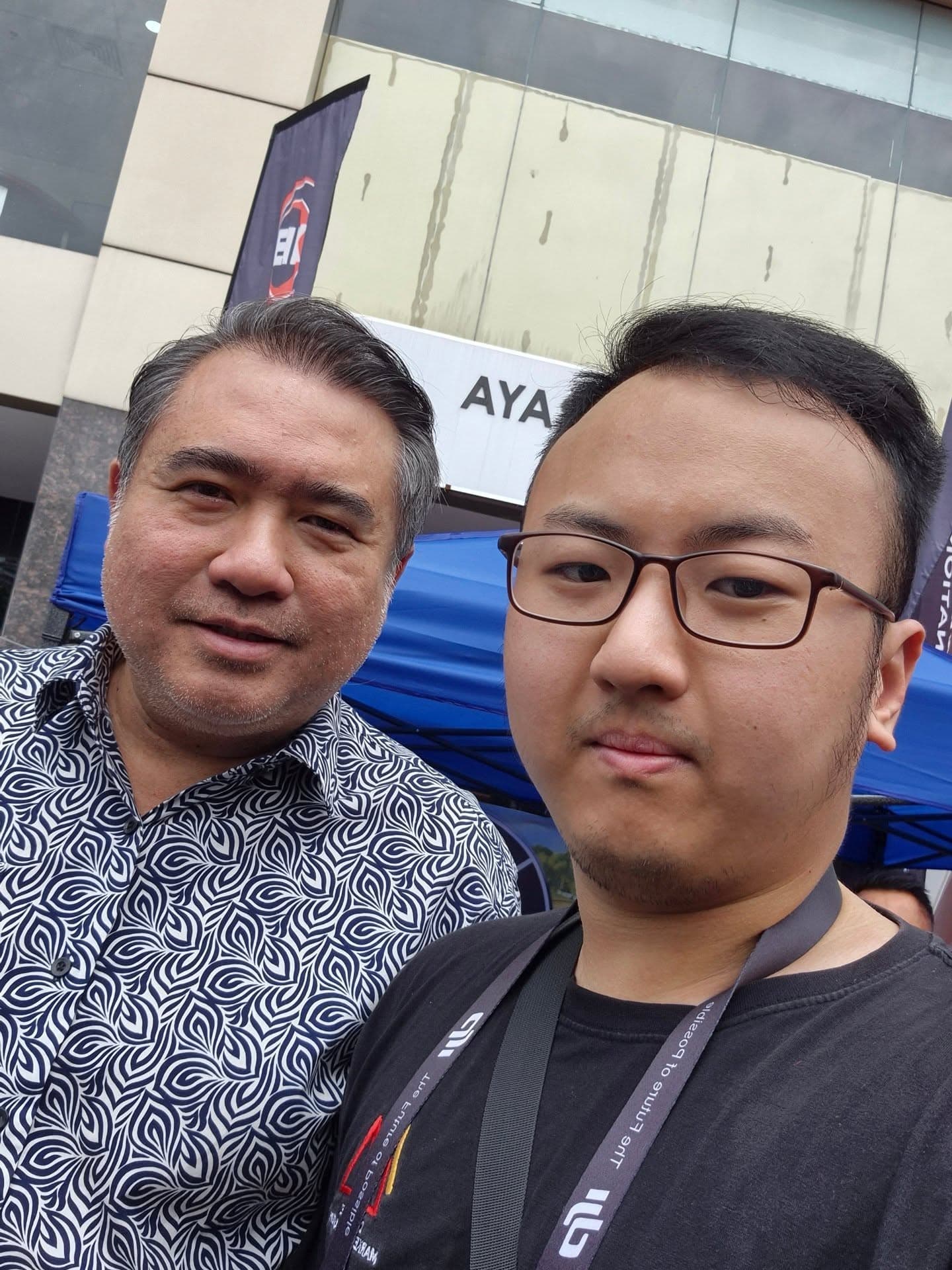With YB Anthony Loke